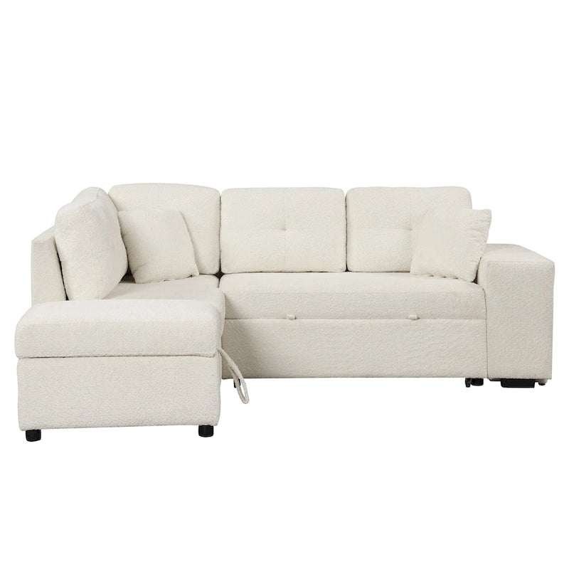 Fauteuil Club en Tissu du Milieu du Siècle — Capitonnage Boutonné, Cadre en Bouleau, 4 Couleurs