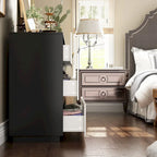 Commode moderne minimaliste à neuf tiroirs/six tiroirs, solution de rangement