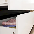 Commode moderne minimaliste à neuf tiroirs/six tiroirs, solution de rangement