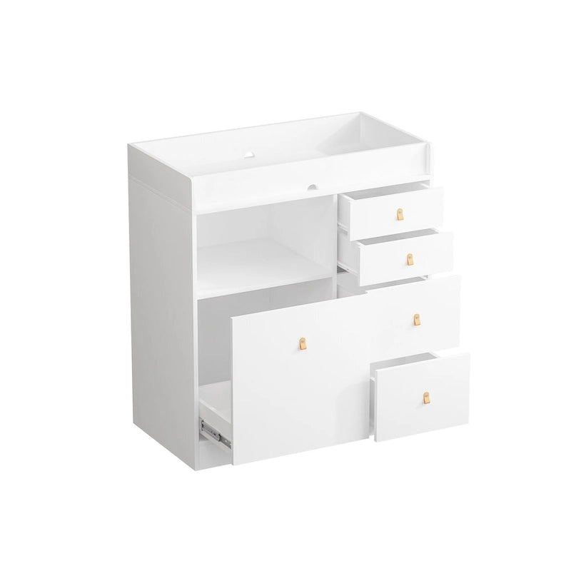Commode à langer en bois moderne - Construction durable, Commode bébé