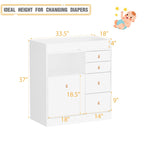 Commode à langer en bois moderne - Construction durable, Commode bébé