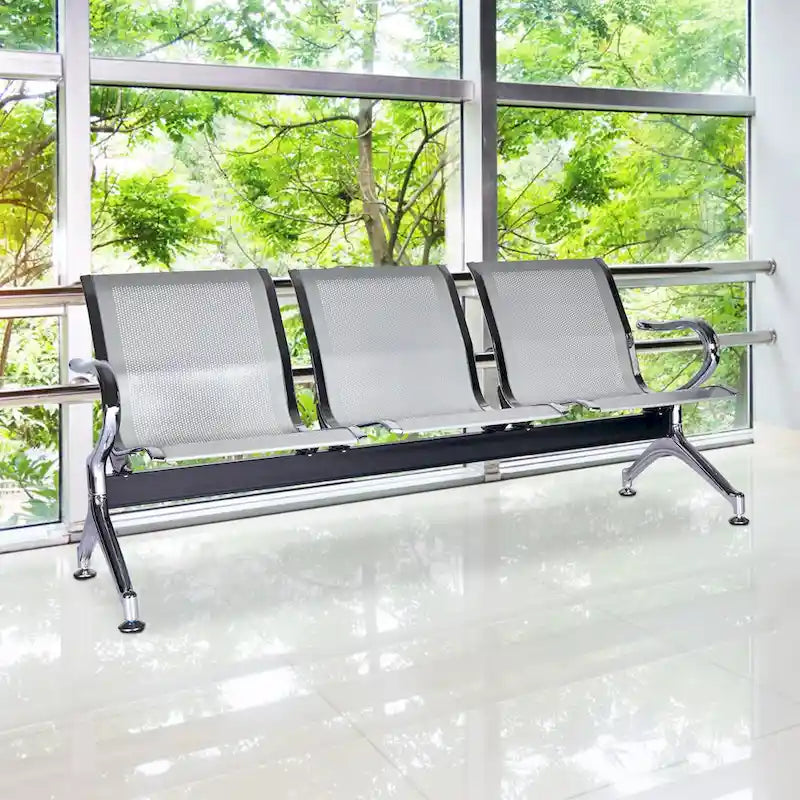 Fauteuil inclinable contemporain Graphite — Coussins cascade, revêtement en tweed