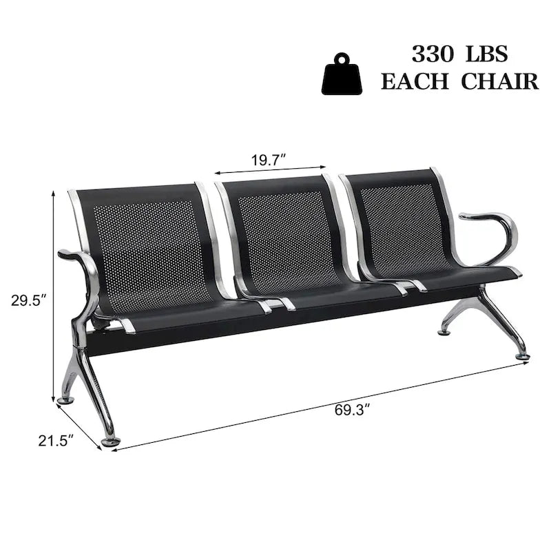 Fauteuil inclinable contemporain Graphite — Coussins cascade, revêtement en tweed