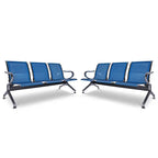 Fauteuil inclinable contemporain Graphite — Coussins cascade, revêtement en tweed