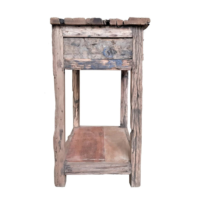 Table à manger extensible plateau verre — Piètement bois massif, 6 à 10 places, 180–269 cm (L)
