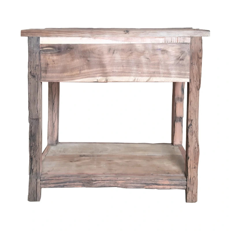 Table à manger extensible plateau verre — Piètement bois massif, 6 à 10 places, 180–269 cm (L)