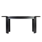 Table à manger ovale en bois massif