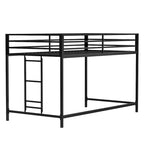 Lit superposé mi-hauteur junior noir Pour chambre à coucher