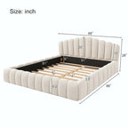 Table basse de style rustique avec plateau relevable et 2 tiroirs — 101,1 cm L