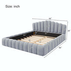 Table basse de style rustique avec plateau relevable et 2 tiroirs — 101,1 cm L