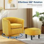 Fauteuil club contemporain à haut dossier à oreilles — Rembourré, pieds en bouleau, 71 cm H